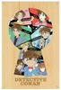 Ensky PT-WL17 Paper Theater Wood Style Detective Conan Case Closed Friends Together