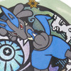 Pokemon Center Original Glitter Tin Badge Lucario