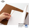 Midori TravelerEEEEs Notebook Starter Kit Camel - Regular Size -