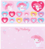 Sanrio Memo Pad & Sticker with Case My Melody