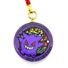 Pokemon Center Papercutting Series Glass Netsuke Strap Gengar