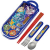 Pokemon Center Antibacterial Dishwashing Compatible Chopsticks Set w/ Fork Spoon & Case 22