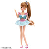 Takara Tomy Licca Doll LW-13 #Licca #Gingham Check & Flower Swimsuit Set