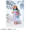 Takara Tomy Licca Doll LW-13 #Licca #Gingham Check & Flower Swimsuit Set