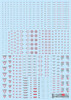 HiQparts 1/144 RB02 Caution Decal Red & Gray