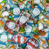 Sanrio Summer Sticker Pack (Clear) Pochacco
