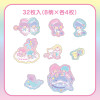 Sanrio Summer Sticker Pack (Clear) Little Twin Stars