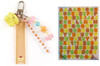 Sanrio Key Chain with Alphabet Stickers Pom Pom Purin