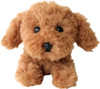 Sunlemon Plush Doll Hiza Wanko Toy Poodle Brown Size SS