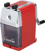 CARL Desktop Pencil Sharpener Custom Red