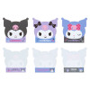 Sanrio Character Face Shaped Memo Kuromi
