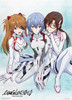 Yanoman 05-1063 Jigsaw Puzzle Evangelion: 3.0+1.0 Thrice Upon a Time Rei Asuka & Mari (500 Pieces)