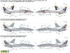 Great Wall Hobby 1/72 US Navy F-14D VF-2 Tom Cat Bounty Hunters Plastic Model