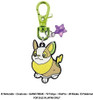 SK JAPAN Pokemon Glitter Metal Keychain Yamper