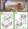 Pit-Road 1/700 European Buildings Plastic Model
