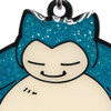 SK JAPAN Pokemon Glitter Metal Keychain Snorlax