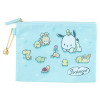 Sanrio Flat Pouch Set Pochacco (Spring Version)
