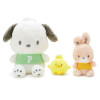 Sanrio Pochacco Plush Dolls Set
