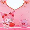 Sanrio Acrylic Multi Stand Kuromi (Cupid)