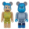Medicom Bearbrick BE@RBRICK Disney Pixar Inside Out Joy & Sadness 4530956533629