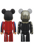 Medicom Bearbrick Be@rbrick SUPERMAN & ARMORED BATMAN 2 PACK 4530956535562