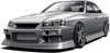 Aoshima The Tuned Car 1/24 Uras ER34 Skyline 25GT-t '01 (Nissan) Plastic Model