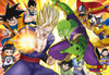 Ensky 1000T-326 Jigsaw Puzzle Dragon Ball Battling Super Heros (1000 Pieces)