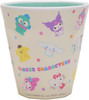 T's Factory Sanrio W Melamine Cup Mix Sanrio Characters