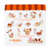 Sanrio Characters Oshibori-style Handkerchief (Cafe Sanrio 2nd Store)