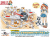Sweet 1/144 Type 96 Carrier Fighter Group & Flight Deck Set (w/14 Kitty Figures!) Plastic Model