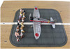 Sweet 1/144 Type 96 Carrier Fighter Group & Flight Deck Set (w/14 Kitty Figures!) Plastic Model