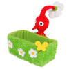San-ei Pikmin Accessory Case Plush Doll Red Pikmin (Grass)