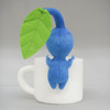 San-ei Pikmin Accessory Case Plush Doll Blue Pikmin (Mug Cup)