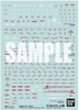 Bandai Gundam Decal No.122 for 1/144 Mobile Suit Gundam Hathaway Multiuse (1)