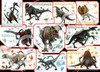 Epoch 06-518s Jigsaw Puzzle Jurassic World New Rulers (500 Pieces)