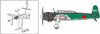Fujimi 1/350 IJN Ship-borne Plane Set 2 (Late Wartime Vol.1) Plastic Model