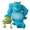 Medicom UDF-250 Ultra Detail Figure Pixar Monsters Inc. Sulley and Mike (2 Set)