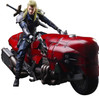 Square Enix Play Arts Kai Roche & Motorcycle SET Figure (Final Fantasy VII Remake)