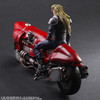 Square Enix Play Arts Kai Roche & Motorcycle SET Figure (Final Fantasy VII Remake)