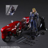 Square Enix Play Arts Kai Roche & Motorcycle SET Figure (Final Fantasy VII Remake)