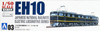 Aoshima Japanese National Railways Electric Locomotive 1/150 EH10 Plastic Model