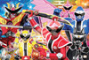 Ensky 108-L778 Jigsaw Puzzle Avataro Sentai Donbrothers Ready For Battle (108 L-Pieces)