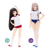 Azone FFC016-BRD 1/3 Exercise Outfit Set (Deep Red)