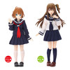 Azone PIC350-BLK 1/12 Picco Neemo High Socks Set II (Black)