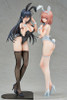 ENSOUTOYS Black Bunny Aoi and White Bunny Natsume 2 Figure Set 1/6 Figure (Ikomochi Original Character)