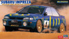 Hasegawa 1/24 Subaru Impreza 1994 Hong Kong Beijing Rally Winner Plastic Model