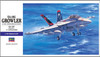 Hasegawa 1/72 EA-18G Growler (U.S. Navy Carrier- Borne ECM Aircraft) Plastic Model