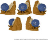 Square Enix Dragon Quest 3D Monster Picture Book (Trading Figure) Slime Appeared! Ver. 6pcs Box
