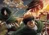 Beverly 66-226 Jigsaw Puzzle Attack on Titan Eren Giant Levi and Mikasa (600 Pieces)