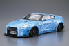 Aoshima Liberty Walk 1/24 Nissan R35 GT-R Ver.1 Plastic Model